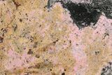 Polished Cobaltoan Calcite Slab - Congo #184023-1